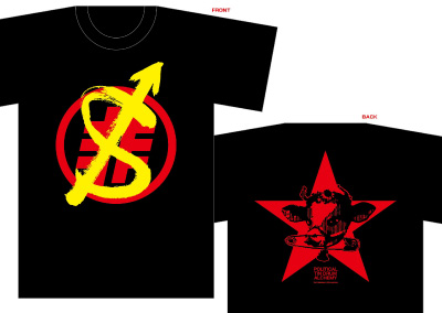 原爆スター階段のTシャツ