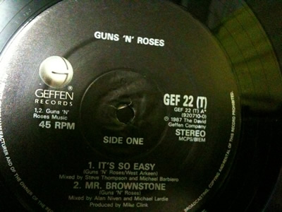Guns n' Roses / It's So Easy