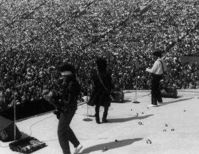 ストーンズの前座を務めたプリンス