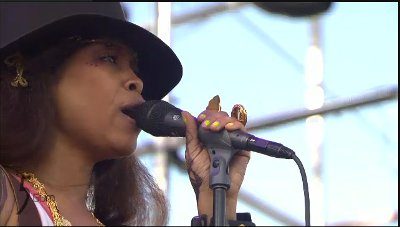 Erykah Badu at Coachella