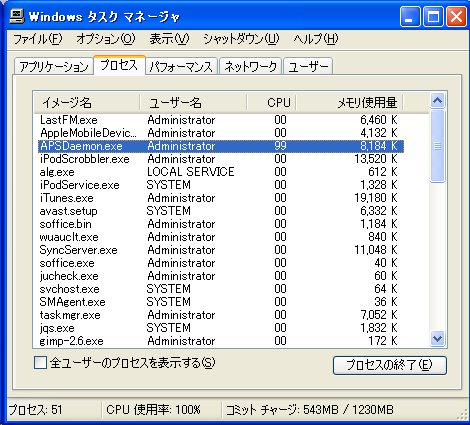 task manager タスクマネージャー